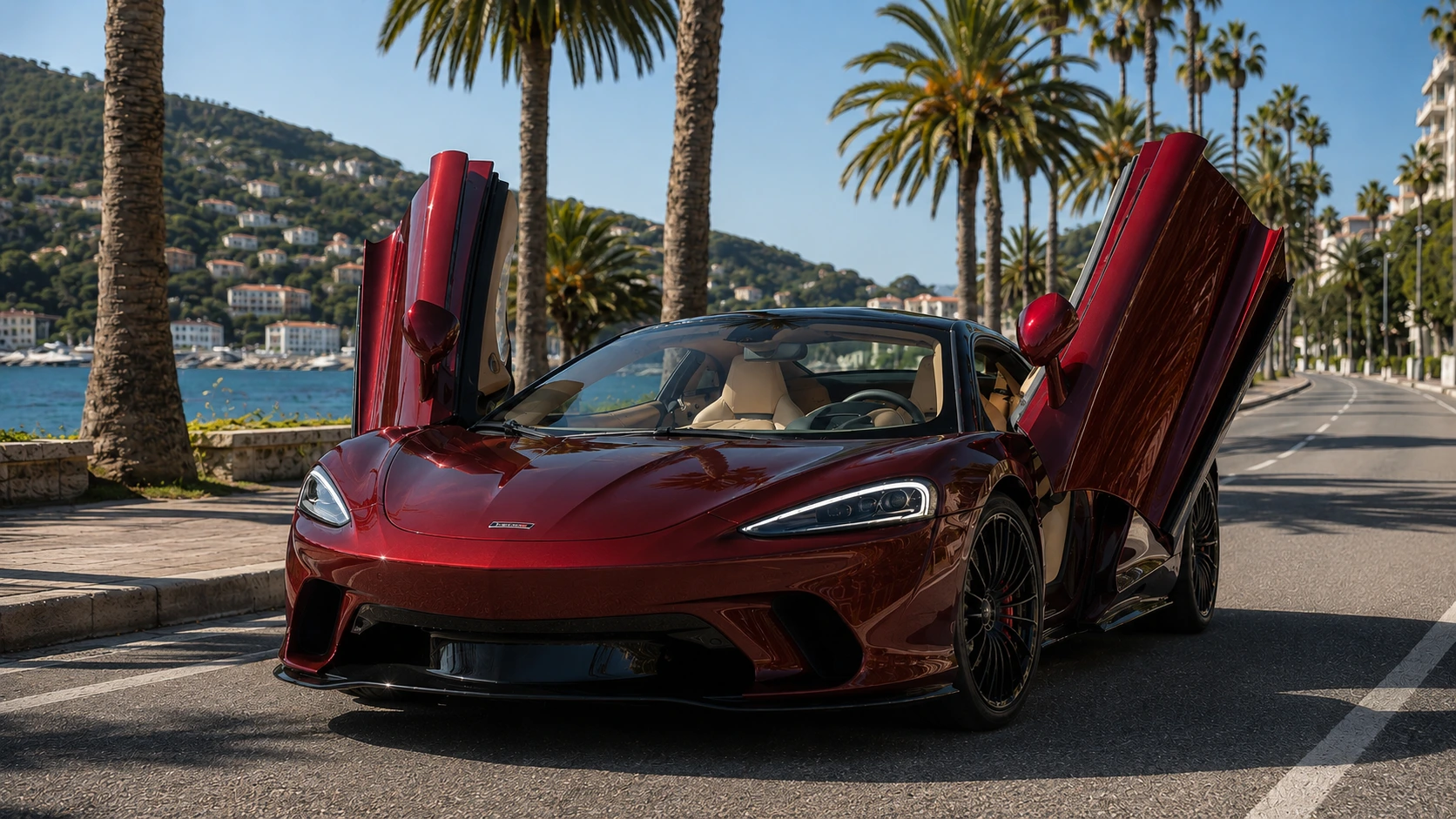 McLaren GT rental in Croatia