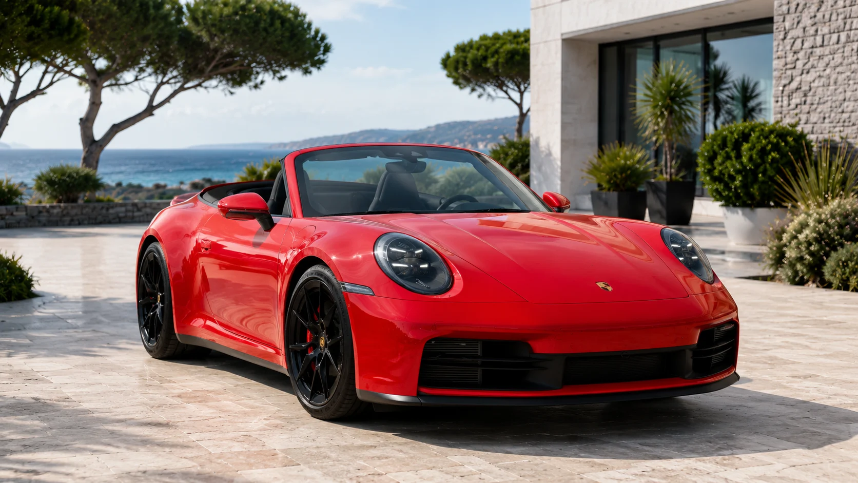 Porsche 911 Cabrio rental in Croatia